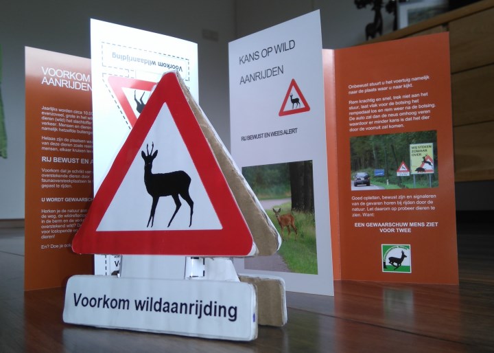 Zelf gemaakte wildwaarschuwing: Alerter Zelf gemaakte wildwaarschuwing: Alerter