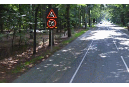 Afbeelding: Dynamisch verkeerswaarschuwing (DVW)