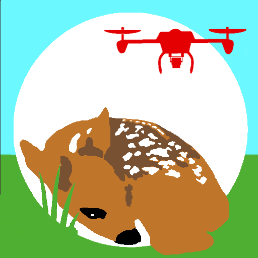 Icoon: Natuurdrone inzetten