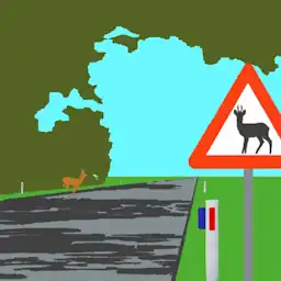 Icoon KcR: Wat te doen: Wildspiegels plaatsen