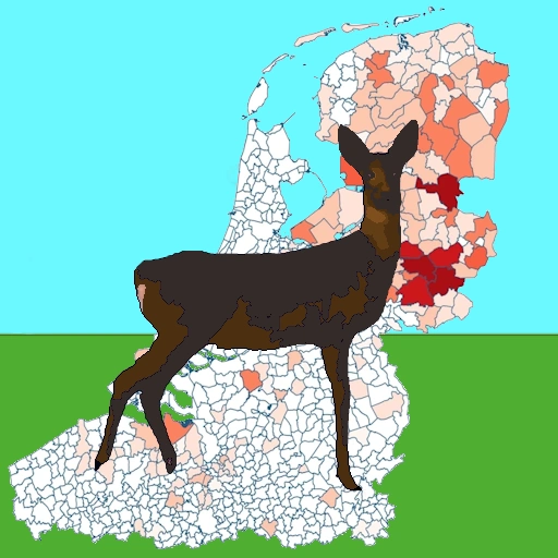 Icoon KcR: Zwarte reeën